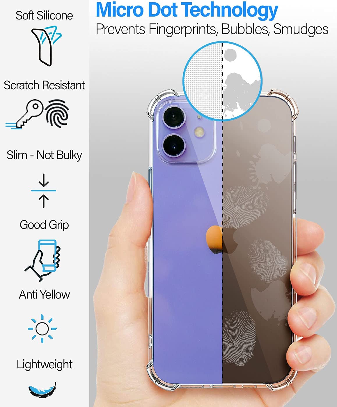 Crystal Clear Hülle für ihr iPhone