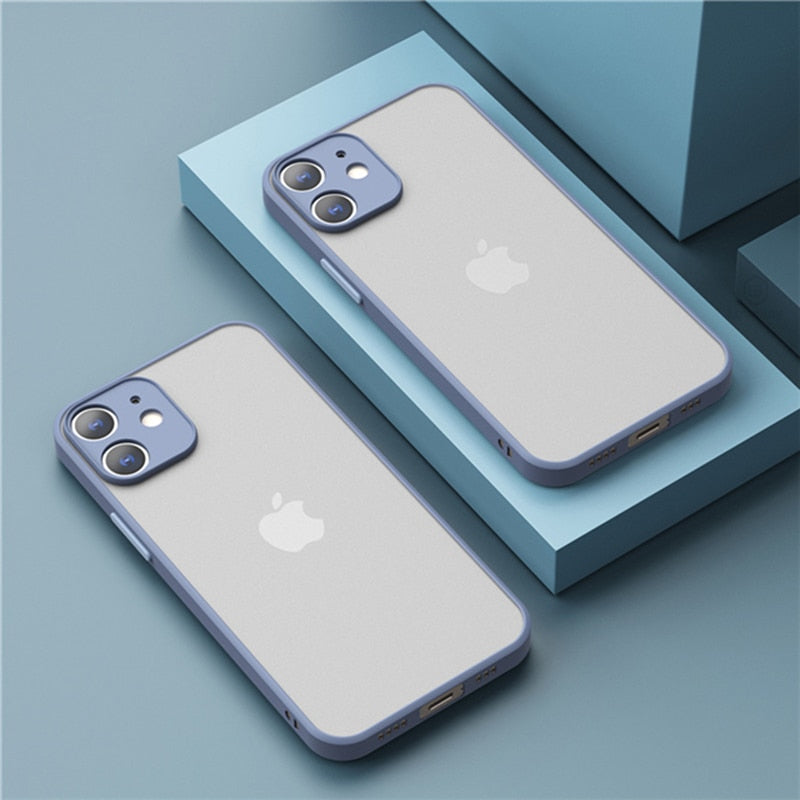 High-quality robust case for your iPhone. Black, Blue, Dark Green and Space Gray.