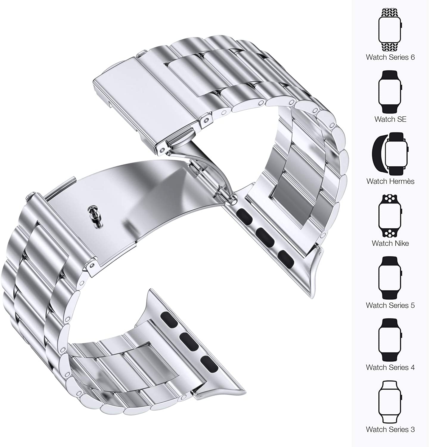 Hochwertiges Metall Armband für ihre Apple Watch
