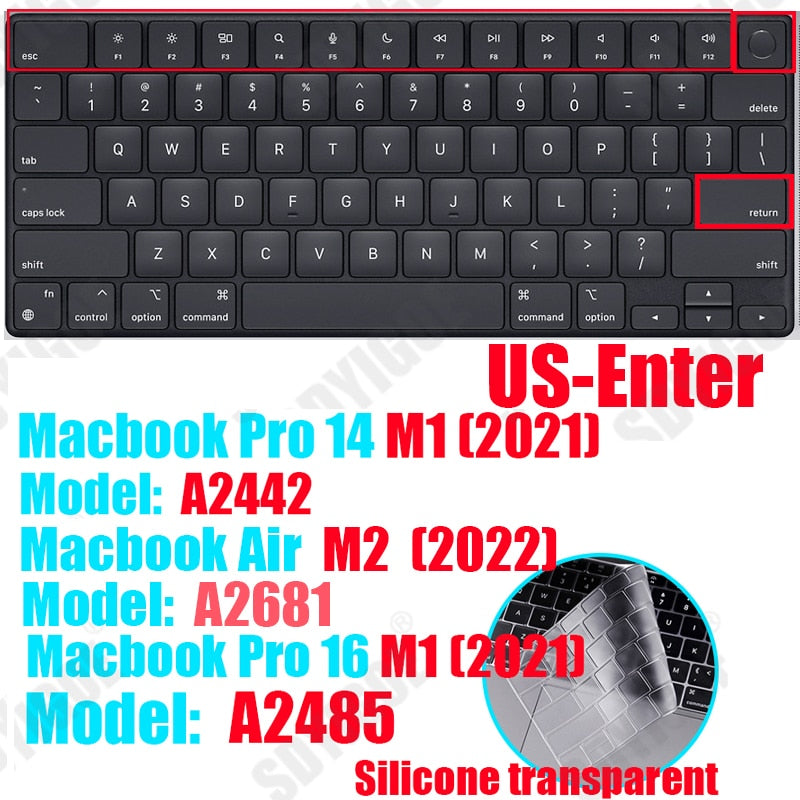 Tastaturschutz für ihr MacBook