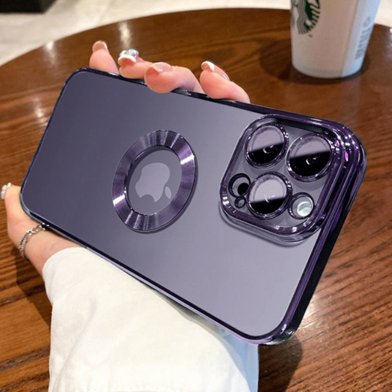 Luxurious transparent MagSafe case for your iPhone