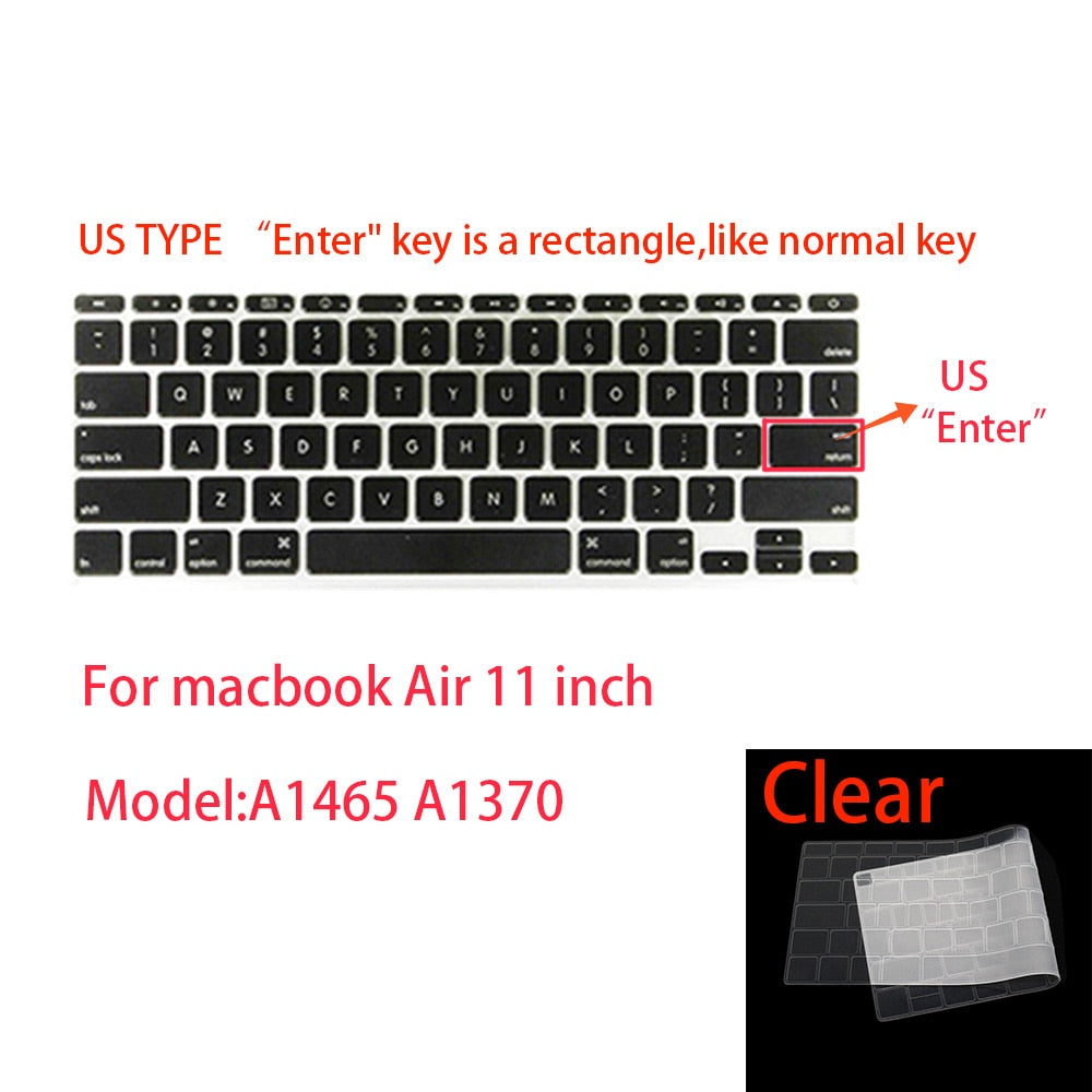 Tastaturschutz für ihr MacBook