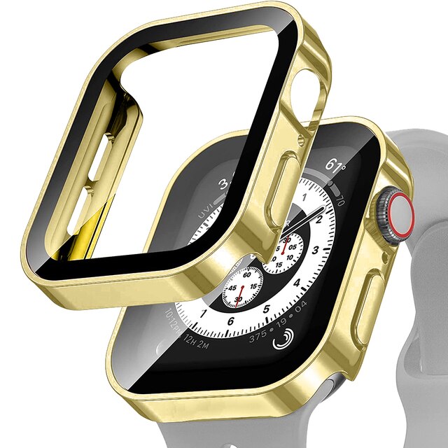 Cover mit eingebautem Panzerglas für ihre Apple Watch