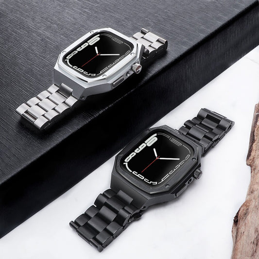 Audemars Piquet Stil Metall Armband Handgefertigt für ihre Apple Watch