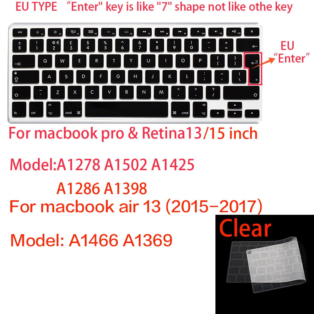 Tastaturschutz für ihr MacBook
