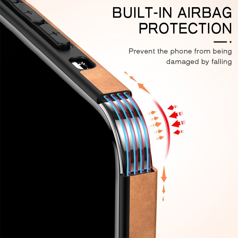Luxurious leather case for your iPhone