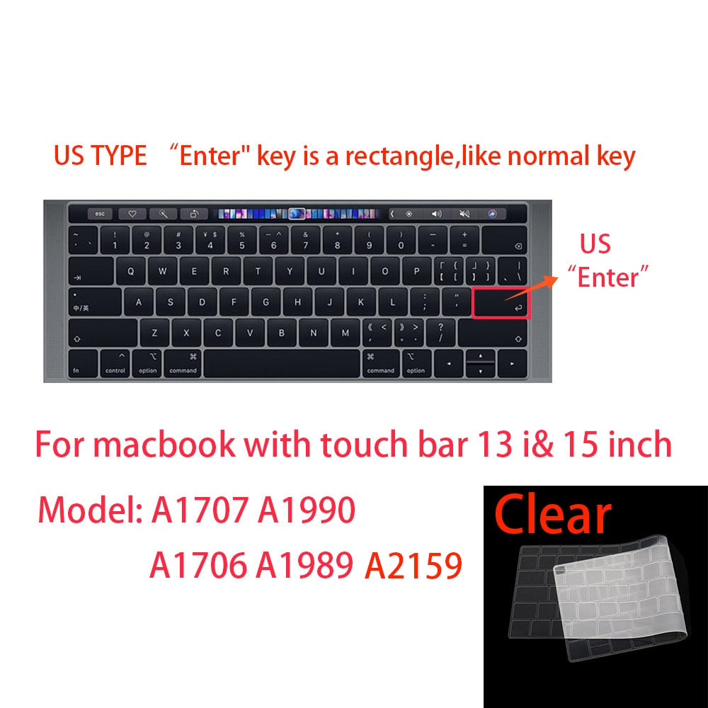 Tastaturschutz für ihr MacBook