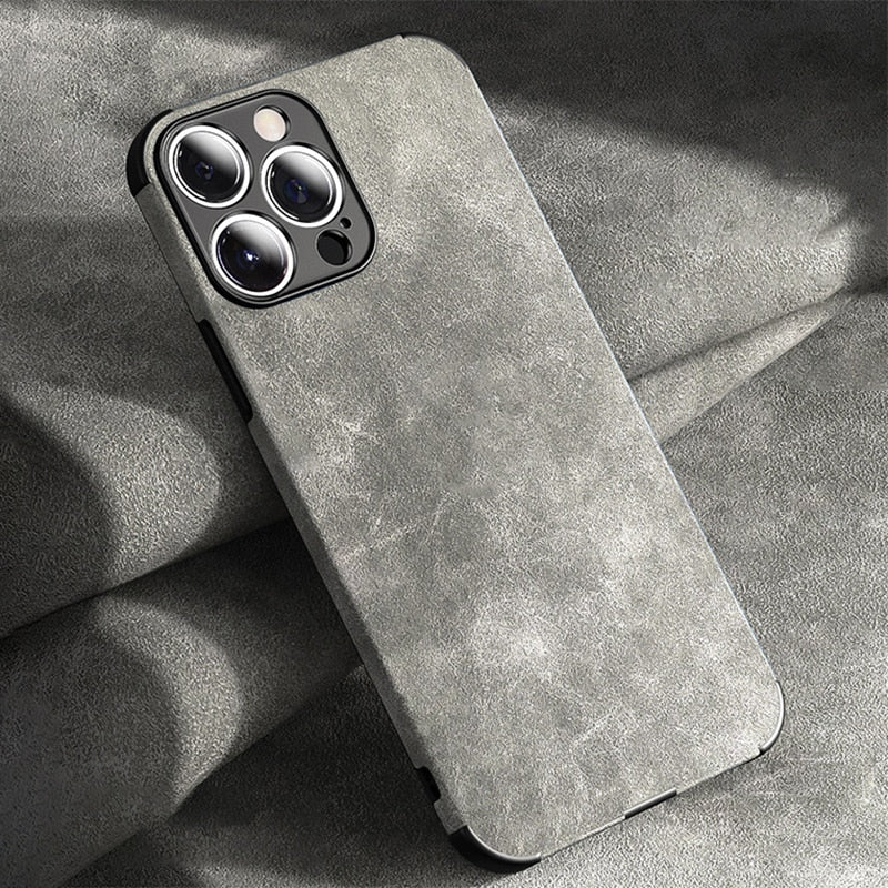 Luxurious leather case for your iPhone