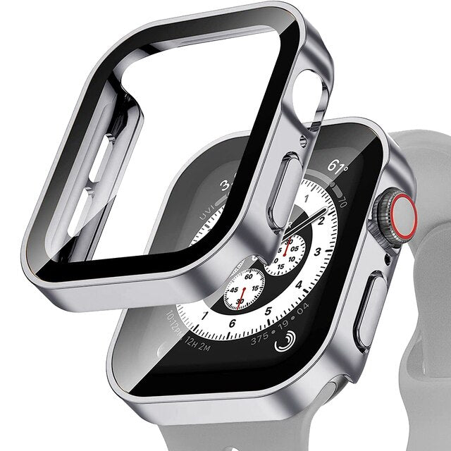Cover mit eingebautem Panzerglas für ihre Apple Watch