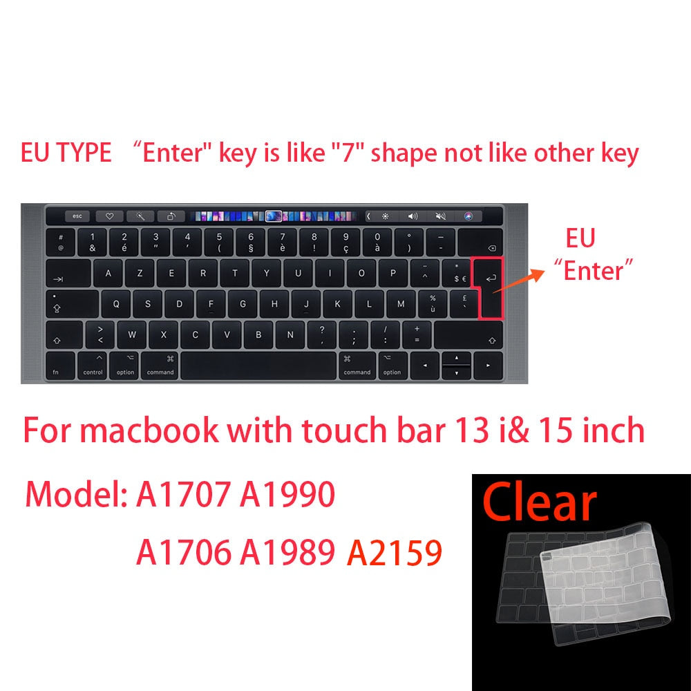 Tastaturschutz für ihr MacBook