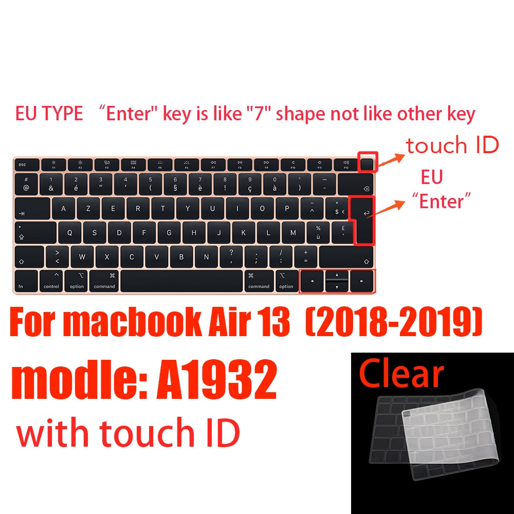 Tastaturschutz für ihr MacBook