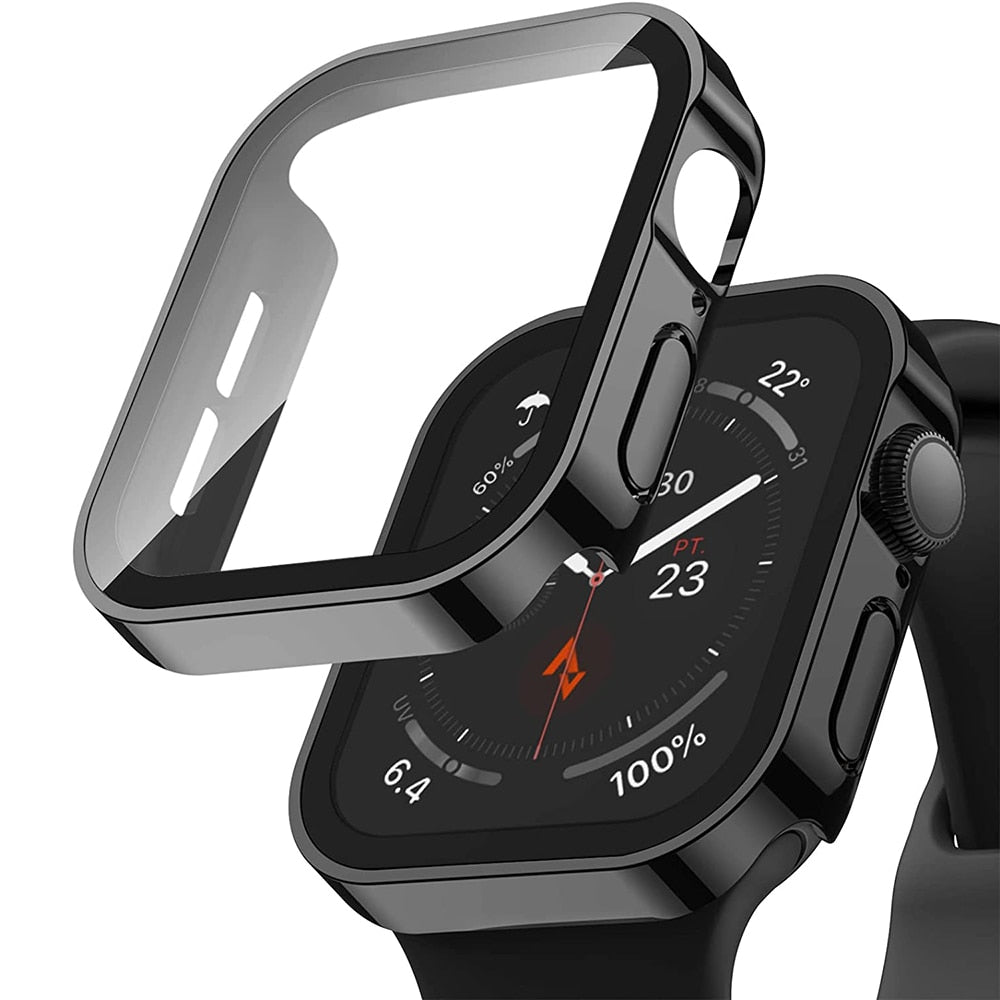 Cover mit eingebautem Panzerglas für ihre Apple Watch