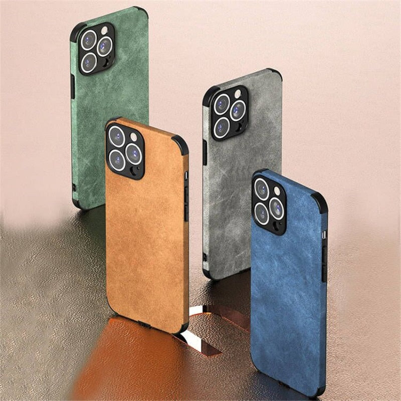 Luxurious leather case for your iPhone