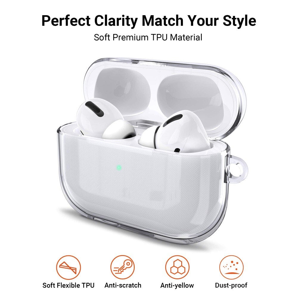 Crystal Clear Hülle für ihre AirPods