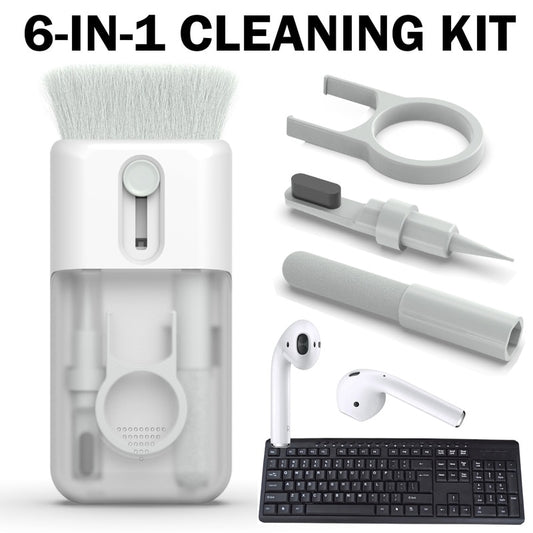6 in 1 cleaning kit for your tech devices