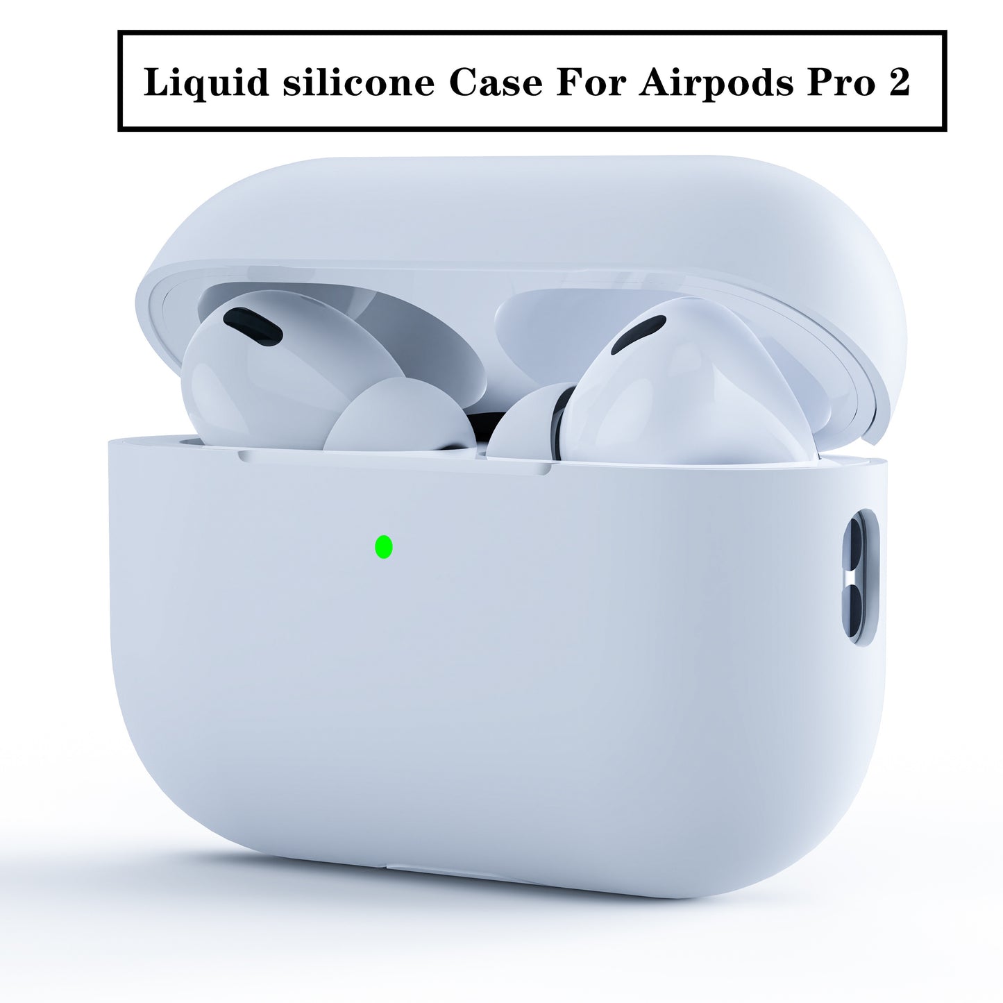 Silikon Hülle mit Schlüsselband für ihre AirPods Pro 2