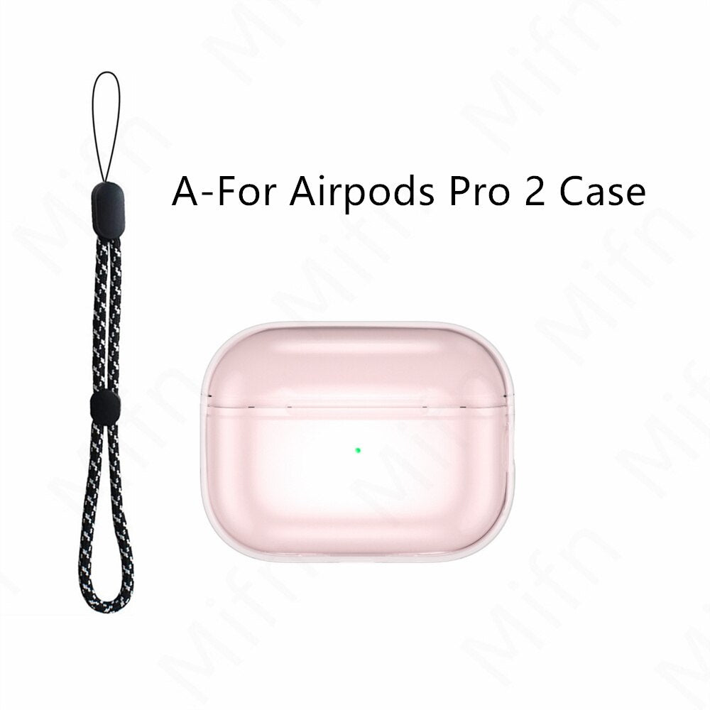 Durchsichtige Hülle für ihre AirPods Pro 2