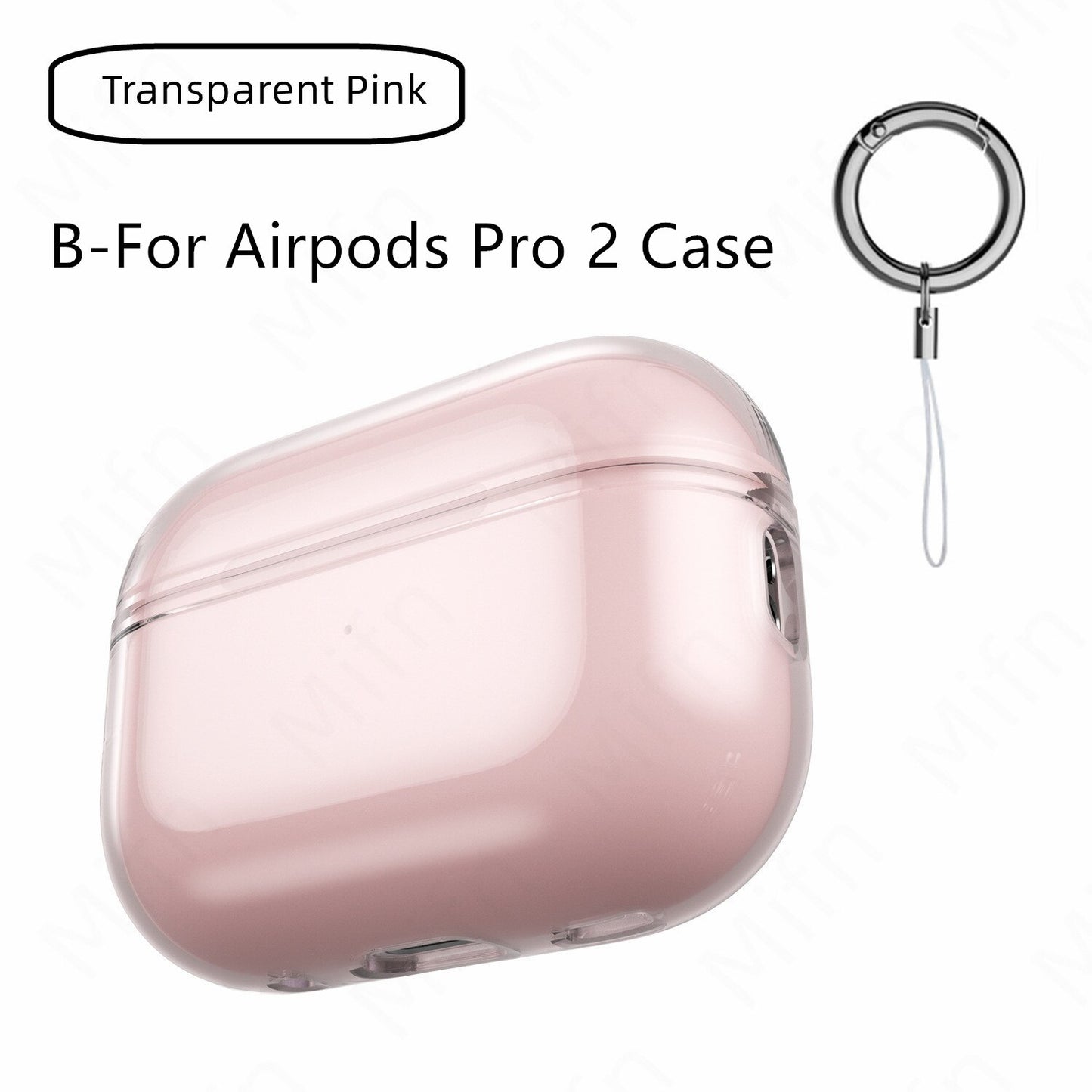 Durchsichtige Hülle für ihre AirPods Pro 2