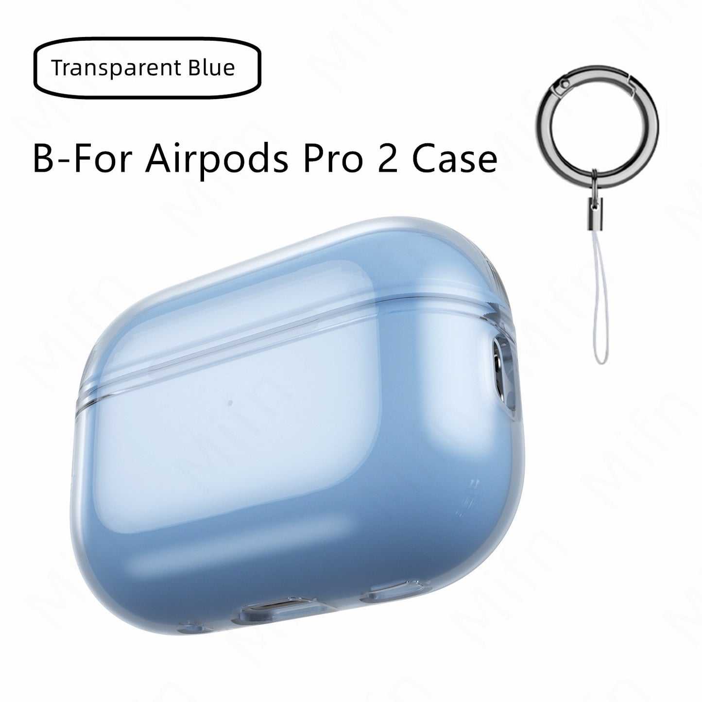 Durchsichtige Hülle für ihre AirPods Pro 2